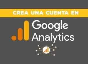 crear cuenta Google Analytics