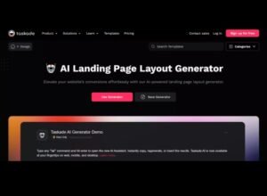 landing page con IA